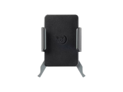 Black phone stand with Nite Ize logo on a white background
