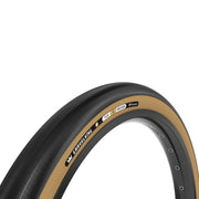 Bicycle tire with 'GravelKing' branding on a white background